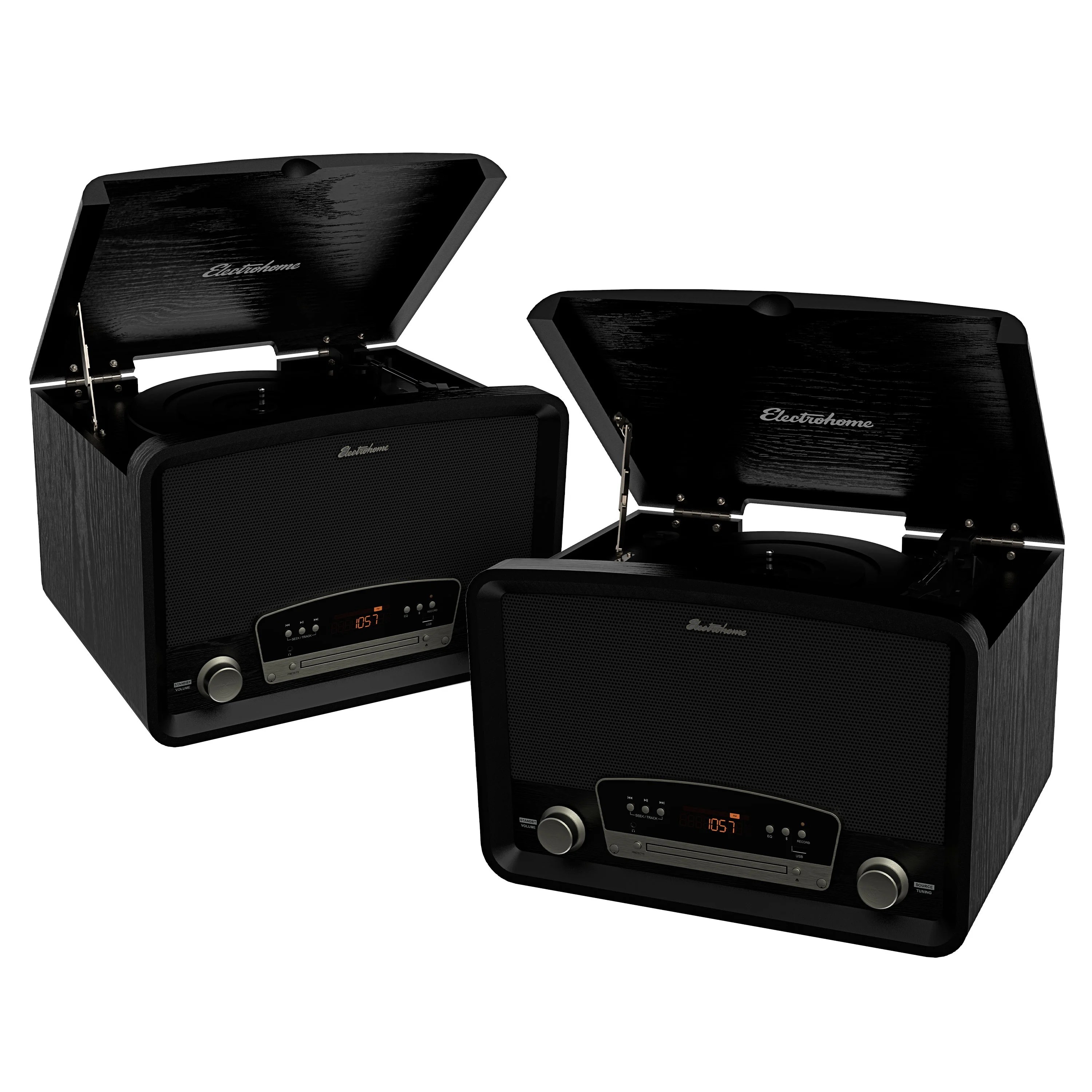 Electrohome Kingston 7in1 Vintage Vinyl Record Player