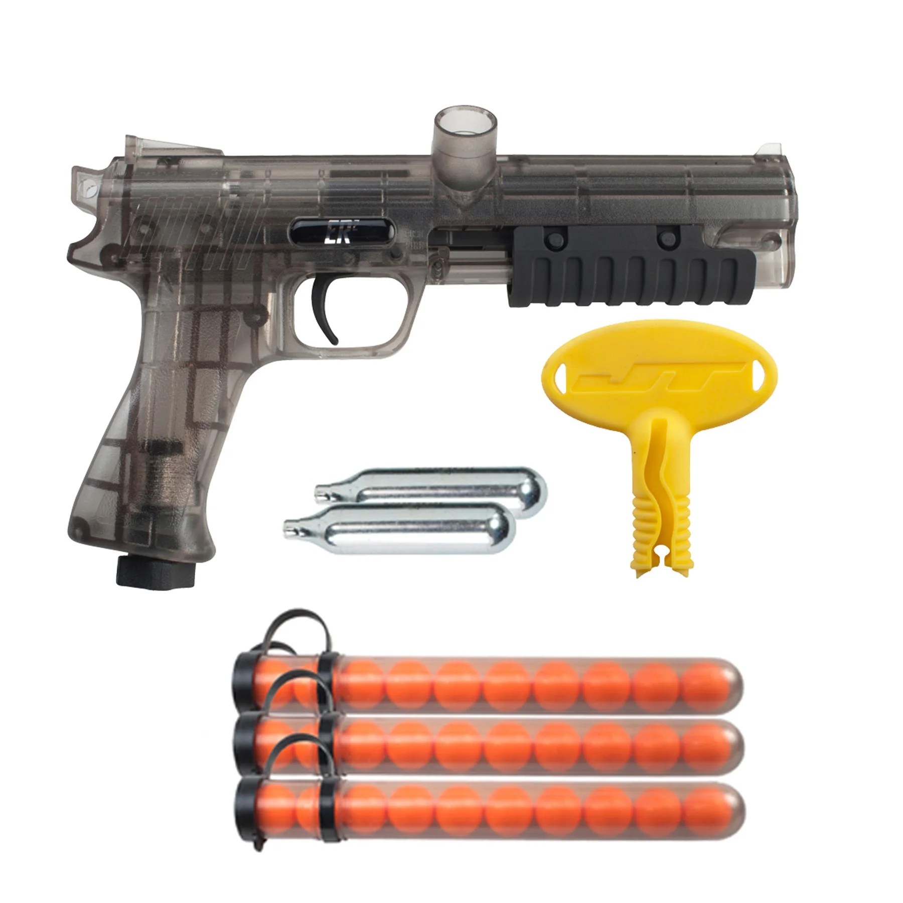 JT Paintball ER2 Marker Ready to Play Kit, Pump Action
