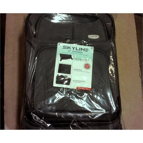 Skyline 21 Spinner Carry On Suitcase Gray Walmart Inventory Checker