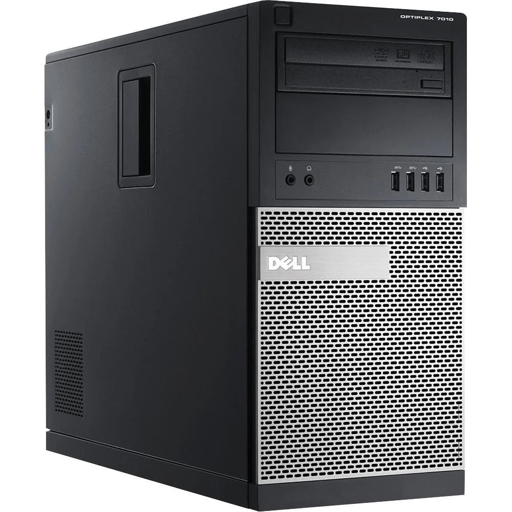 Refurbished Dell Optiplex 7010 Tower, Intel Quad Core i5 3470 3.2Ghz