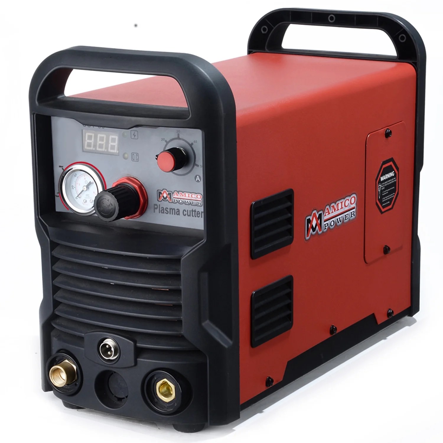 Amico Power 50 Amp Air Plasma Cutter, IGBT Inverter 3/4 in. Clean Cut, AC 100240V Cutting