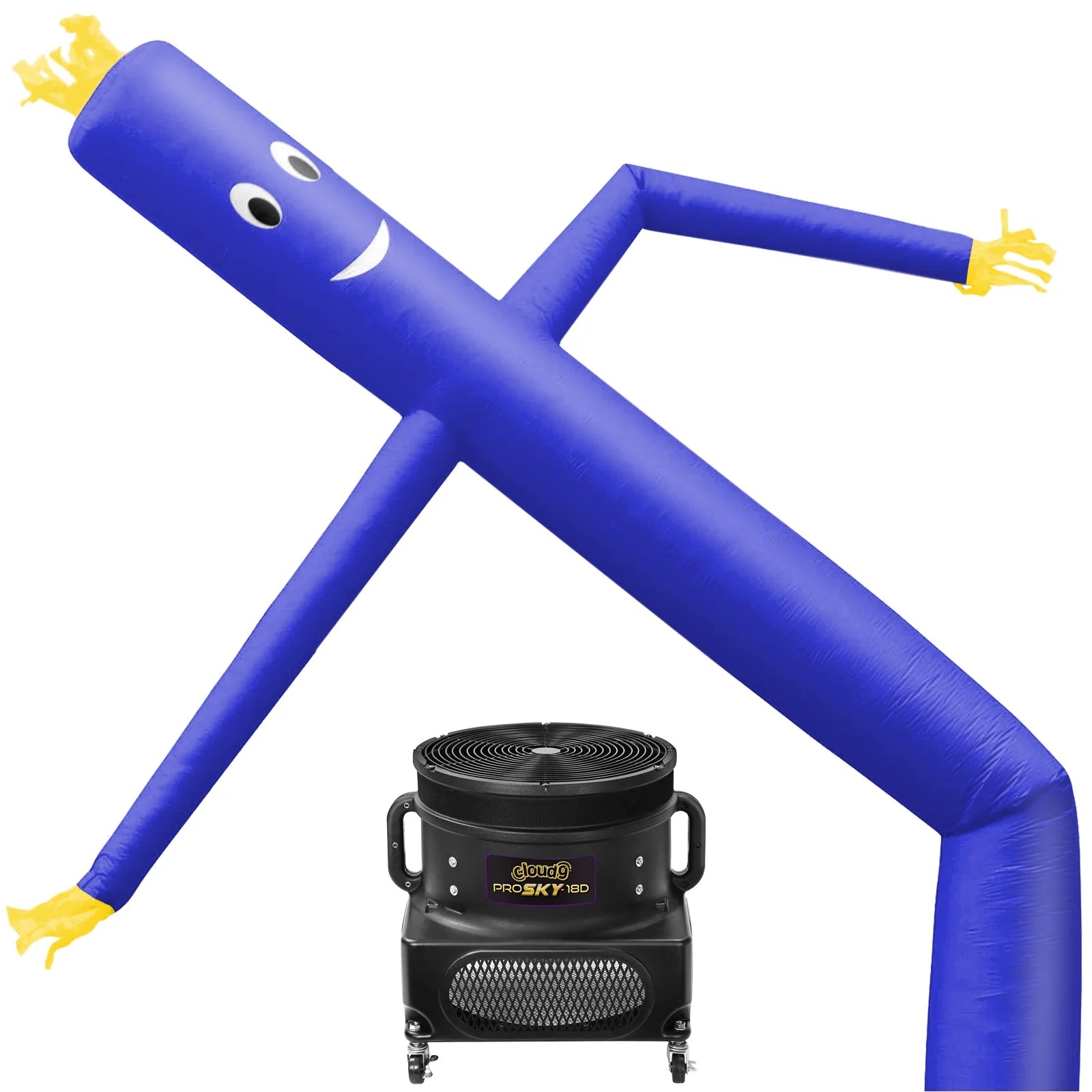 Cloud 9 Inflatable Wacky Waving Tube Man with Blower, 20 ft Dancing Air