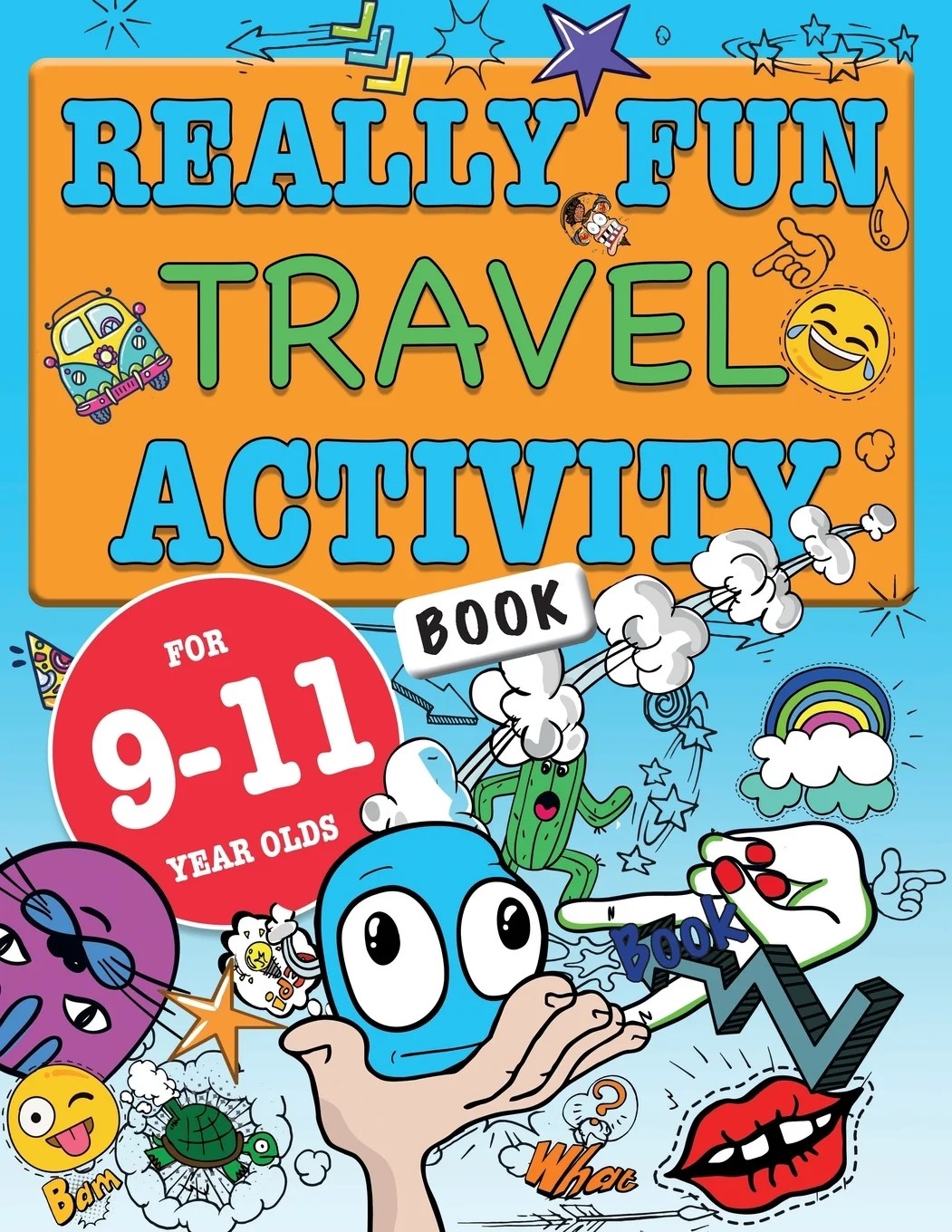 Really Fun Travel Activity Book For 911 Year Olds Fun
