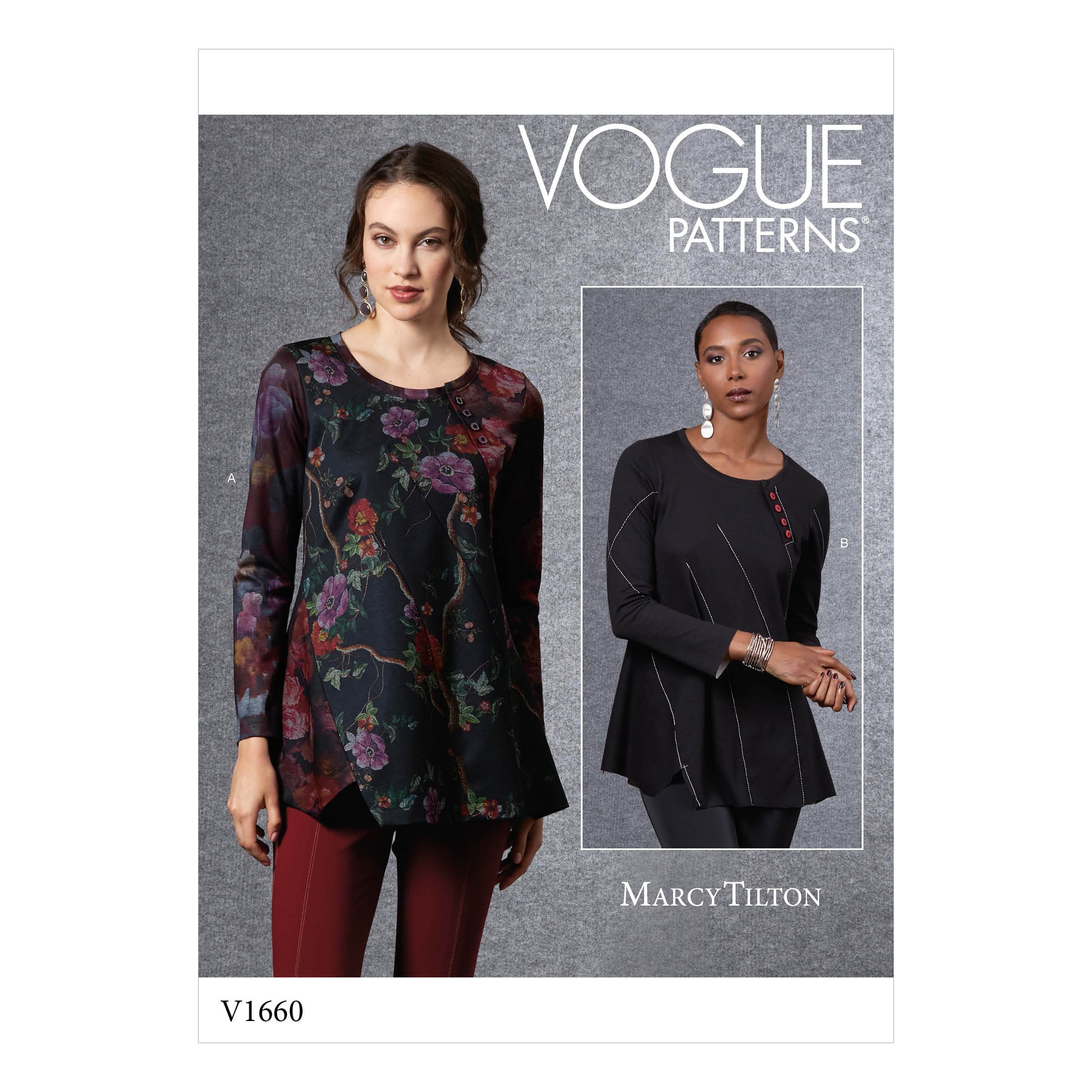 Vogue Patterns Pattern Marcy Tilton, Misses' Top Sizes LXLXXL