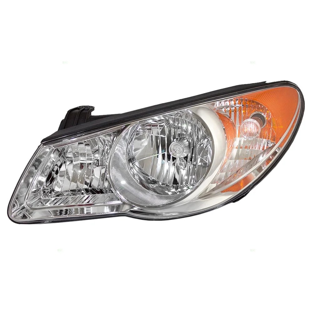 Drivers Halogen Headlight Replacement for 0710 Hyundai