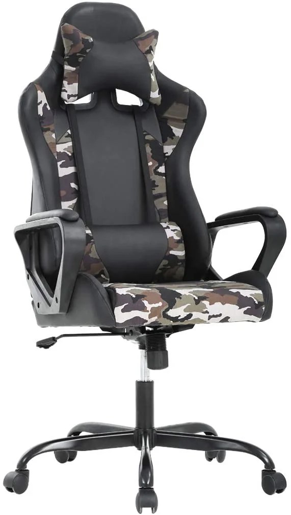 HighBack Gaming Chair PC Office Chair Computer Racing Chair PU Desk HighBack Gaming Chair PC Office Chair Computer Racing Chair PU Desk