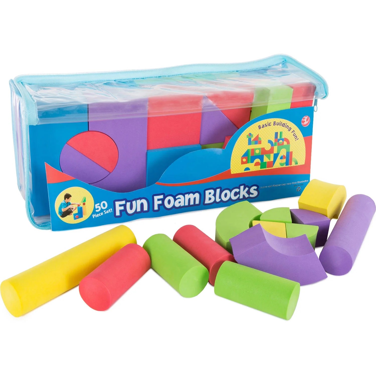Kids Foam Building Blocks Stacking Toys for Children's Sensory Toy by
