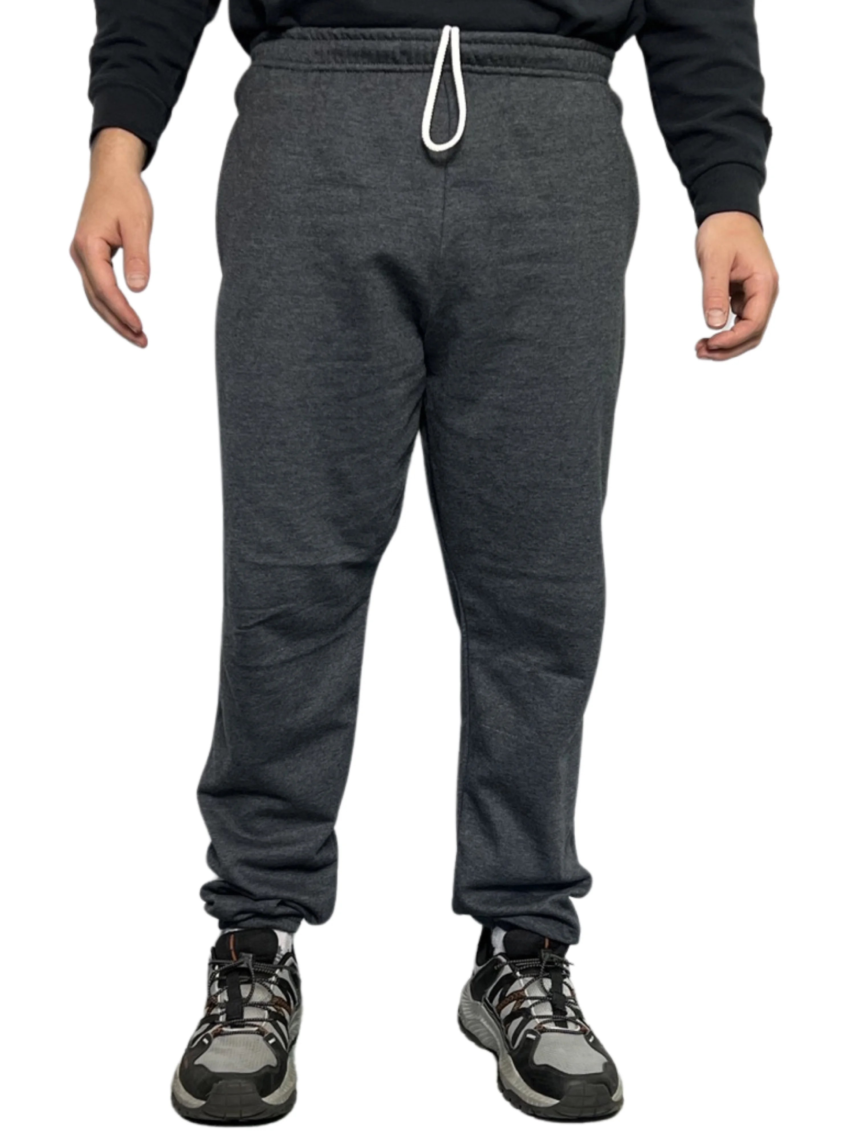 Fruit of The Loom Men's Fleece Jogger Sweatpants 2 Pockets Relaxed Fit