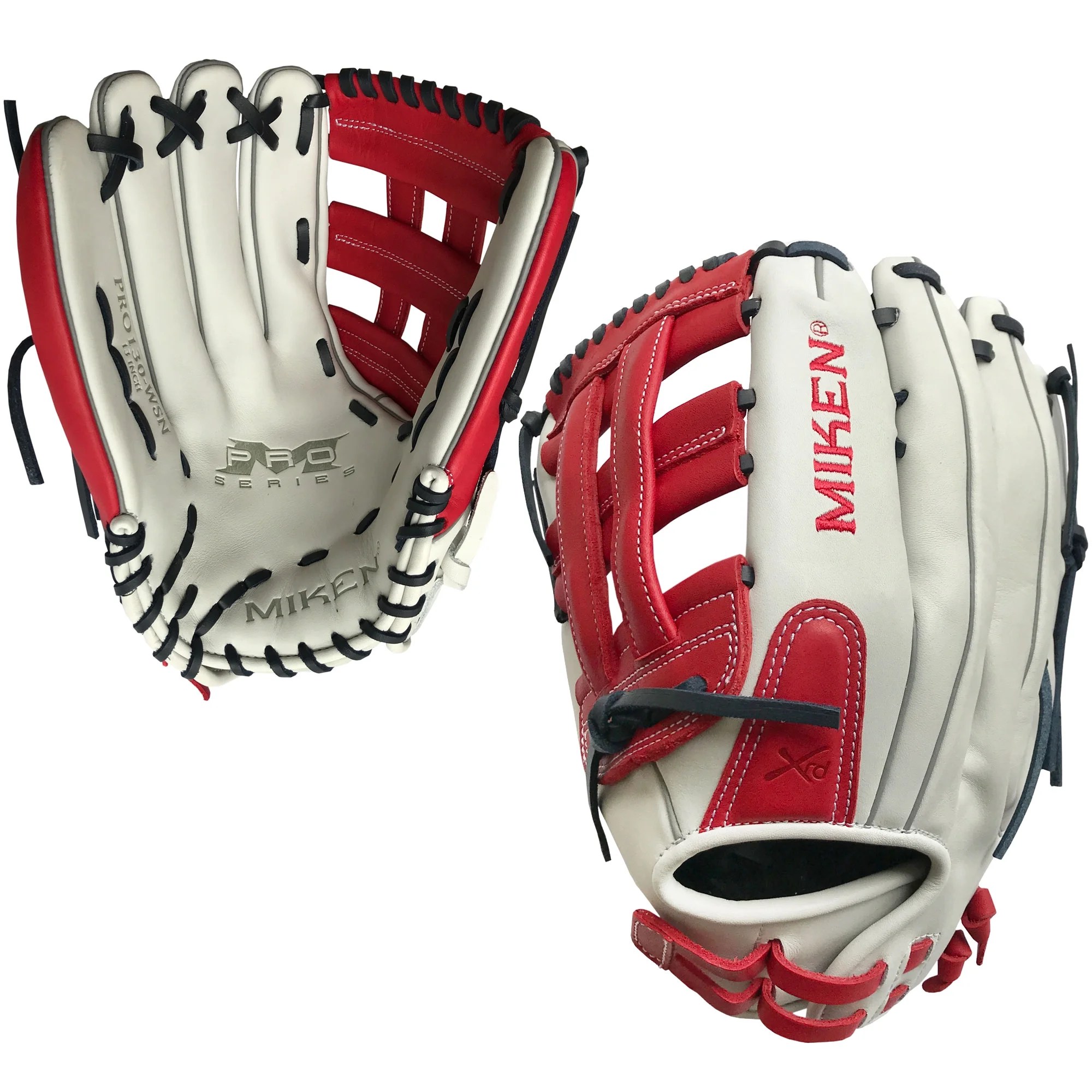 Miken 13" Pro Series Slowpitch Softball Glove, Left Hand Throw
