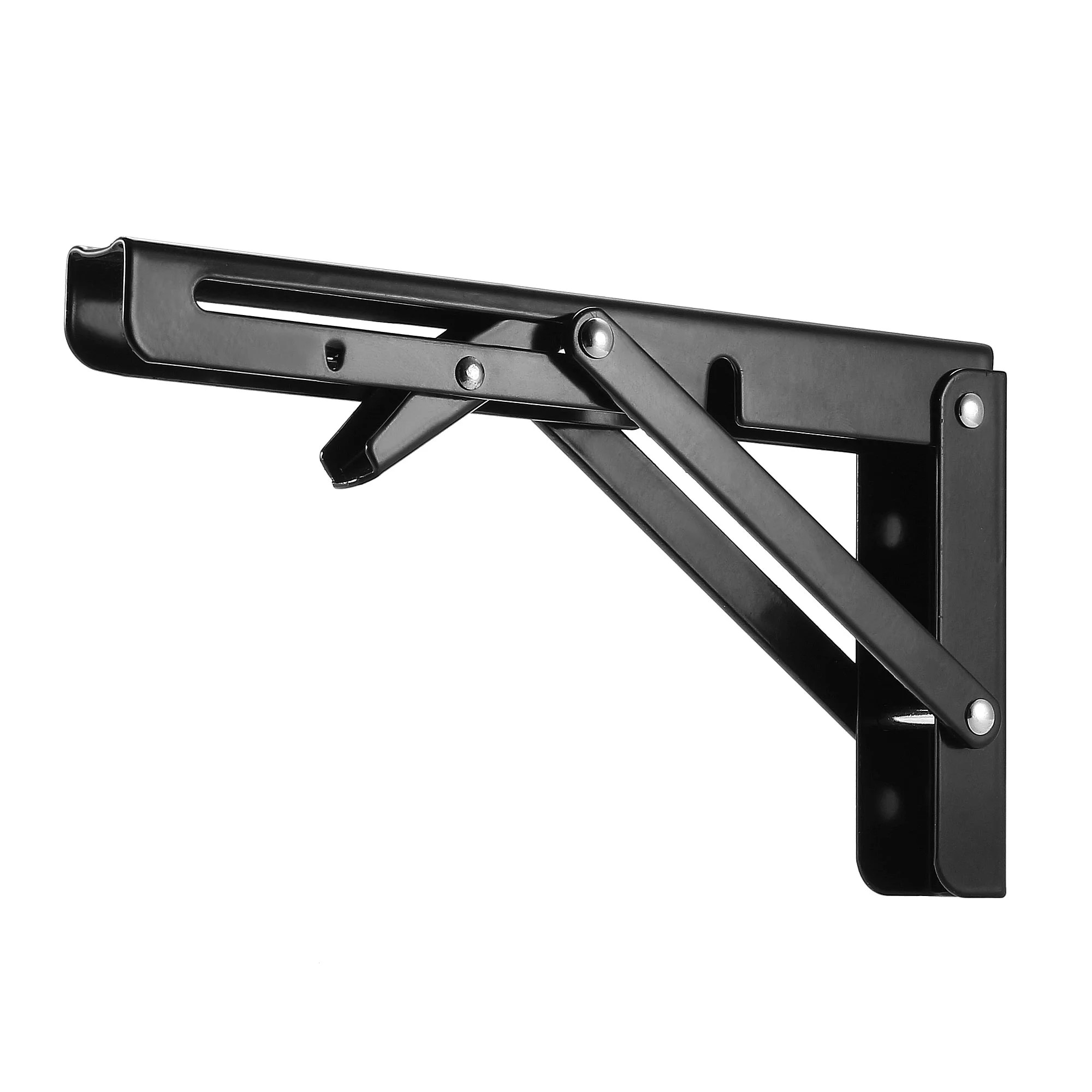 Folding Bracket 8 inch 200mm for Shelves Table Desk Wall Mounted
