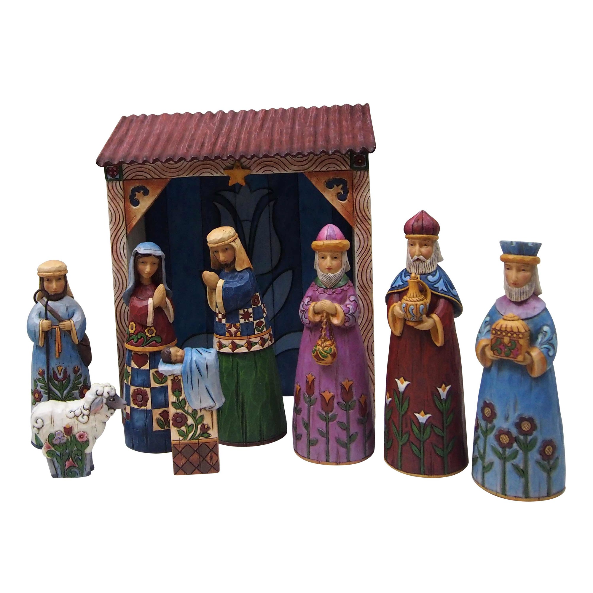 Jim Shore Folklore Nativity Set