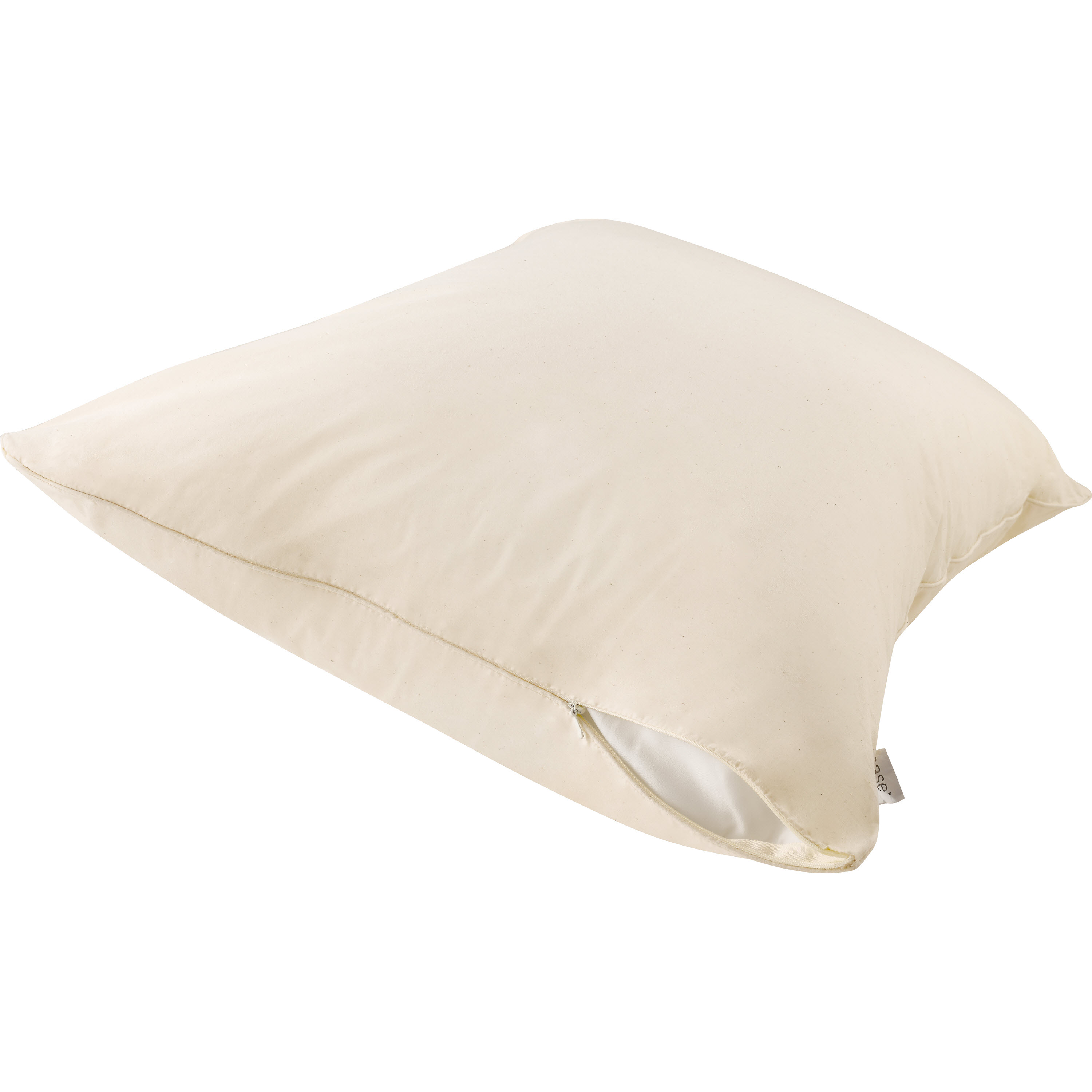 AllerEase Organic Cotton Allergy Pillow Protector, Standard/Queen