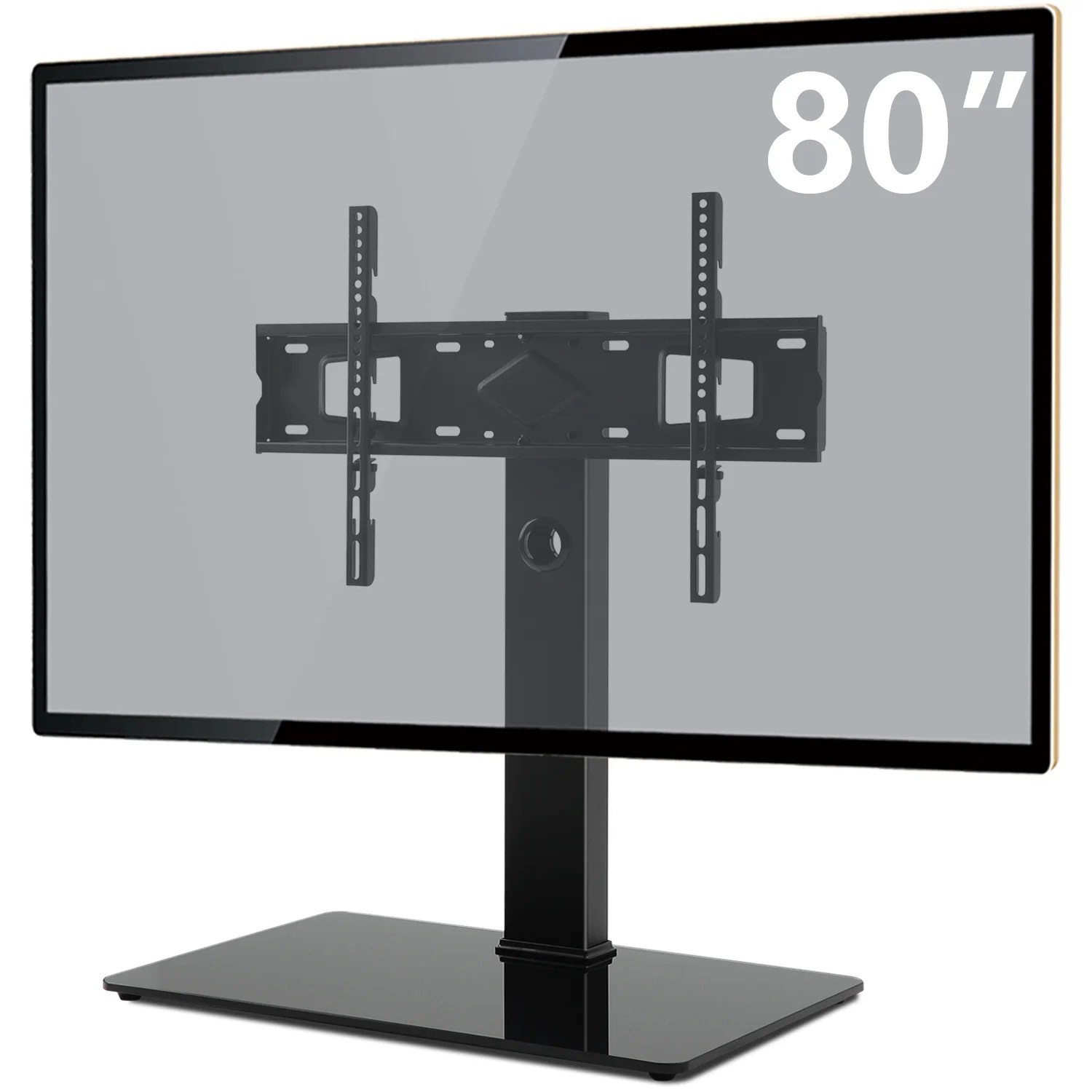 Large TV Stand Table Top TV Mount for 75 to 80 inch TV Walmart