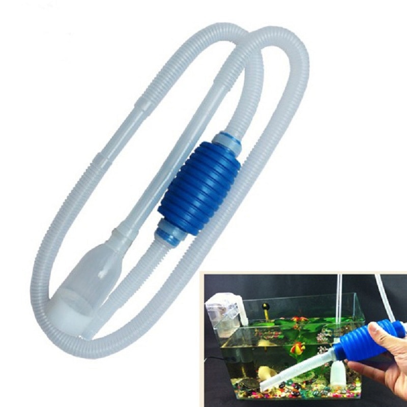 Aquarium/Fish Tank Siphon and Gravel Cleaner A Hand Syphon Pump to