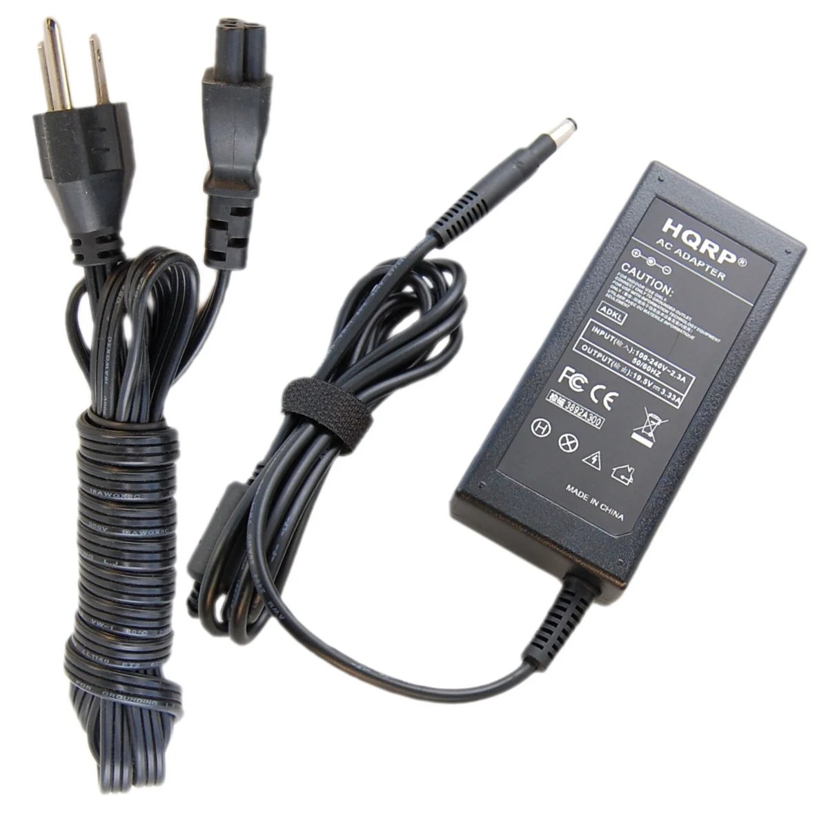 HQRP 65W AC Adapter Charger Power Supply Cord compatible