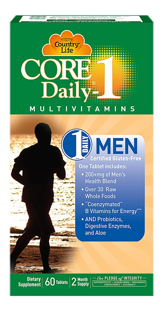 Country Life Core Daily1 for Men 60 Tablets