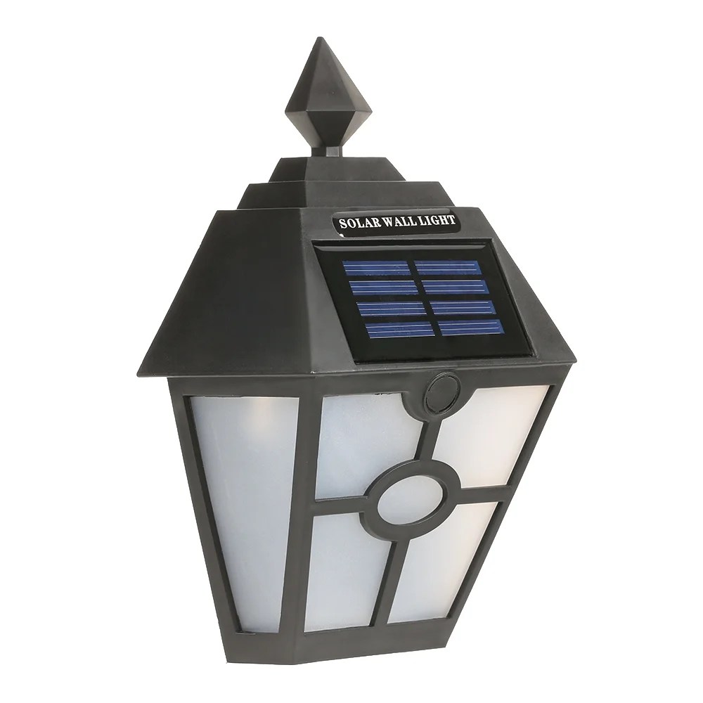 Retro IP65 Water Resistant Outdoor Solar Powered Night Light Induction