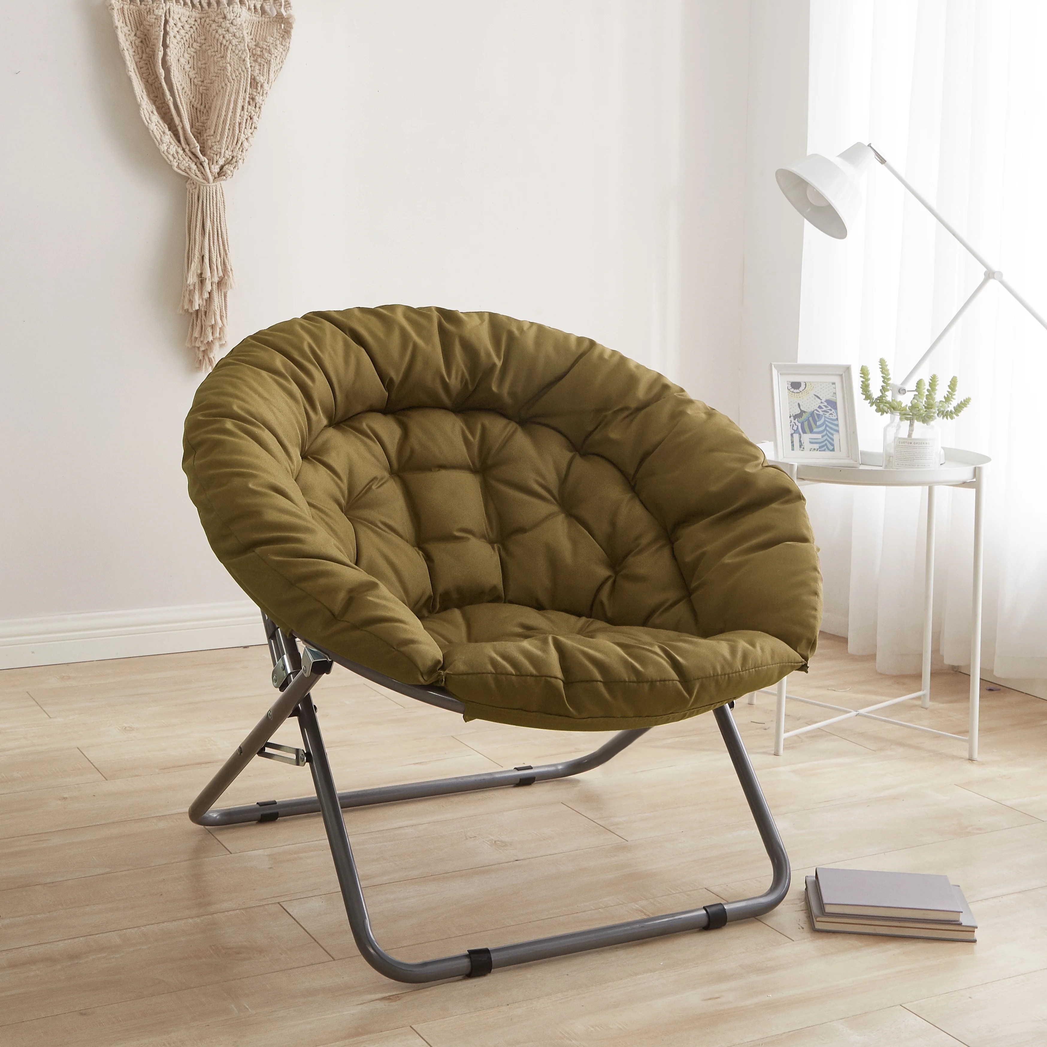 Urban Shop Oversized Moon Chair, Available in Multiple Colors Walmart