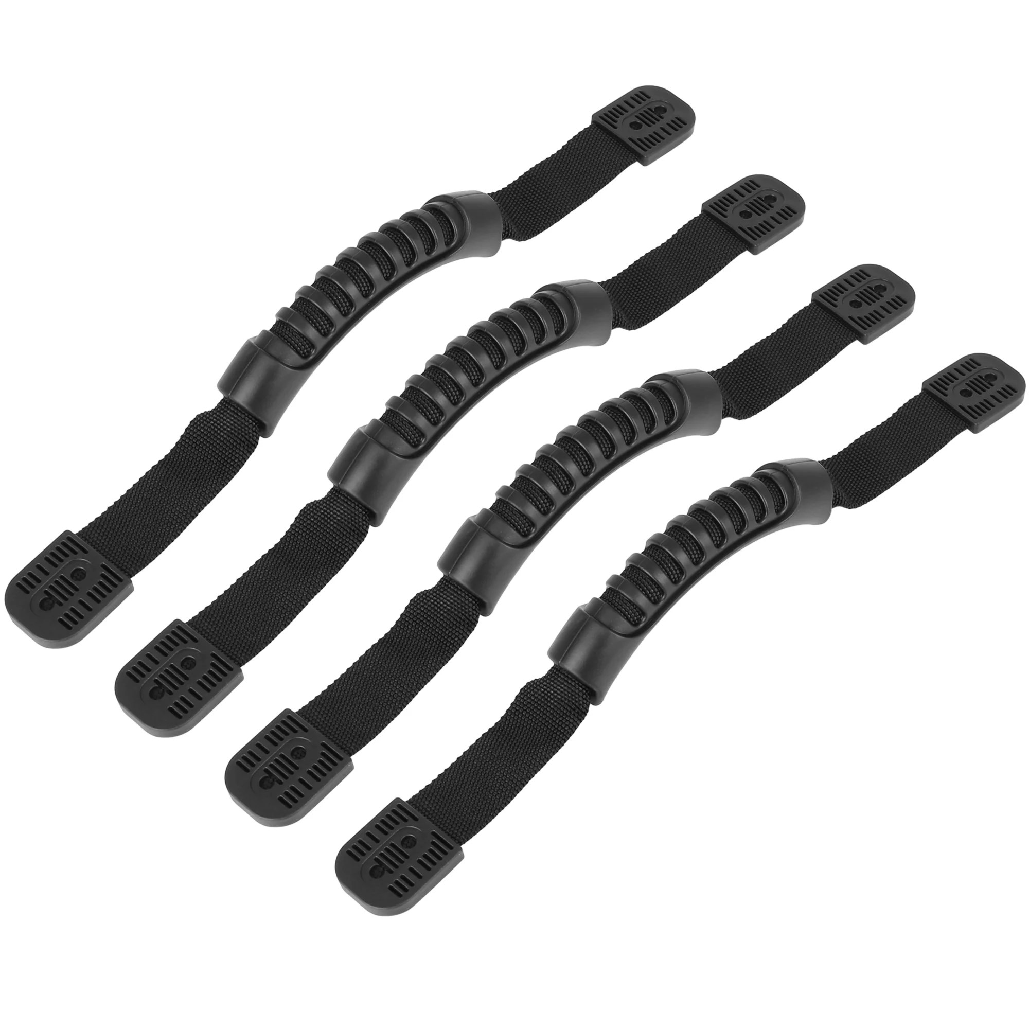 4 Pcs Universal Rubber Carry Grab Handle with Double Hole Round Base