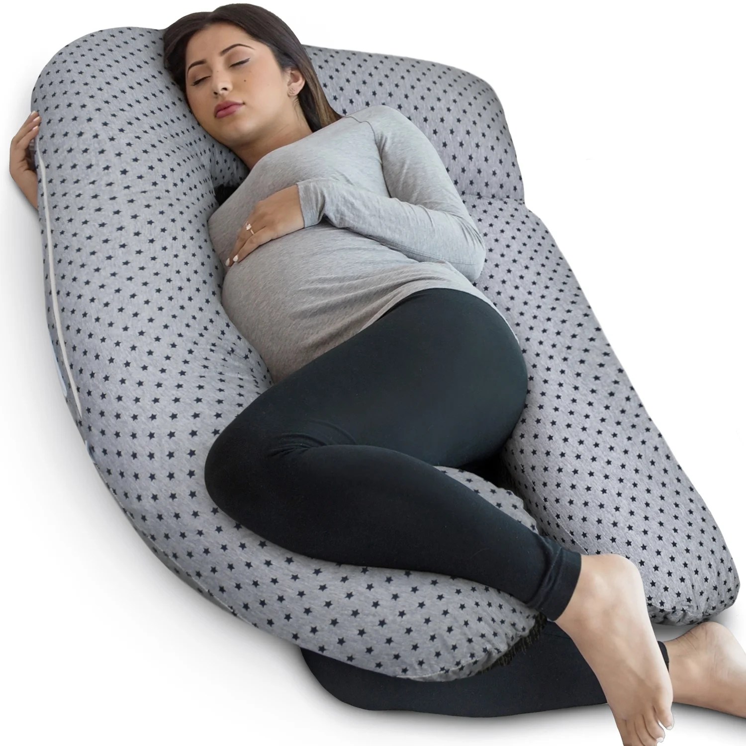 PharMeDoc Full Body Pregnancy Pillow U Shaped Body Pillow Maternity