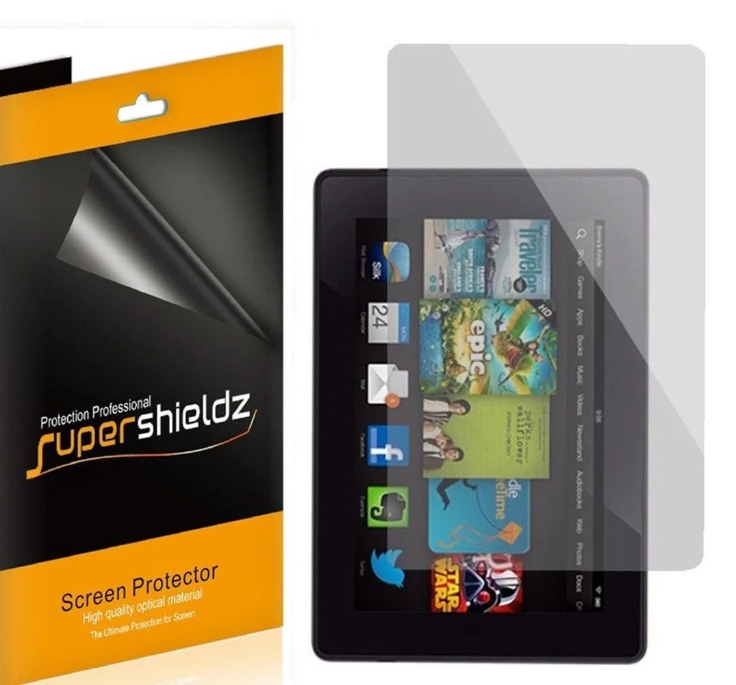 [3Pack] Supershieldz for Amazon Kindle Fire HD 7" 7 inch Tablet (2013
