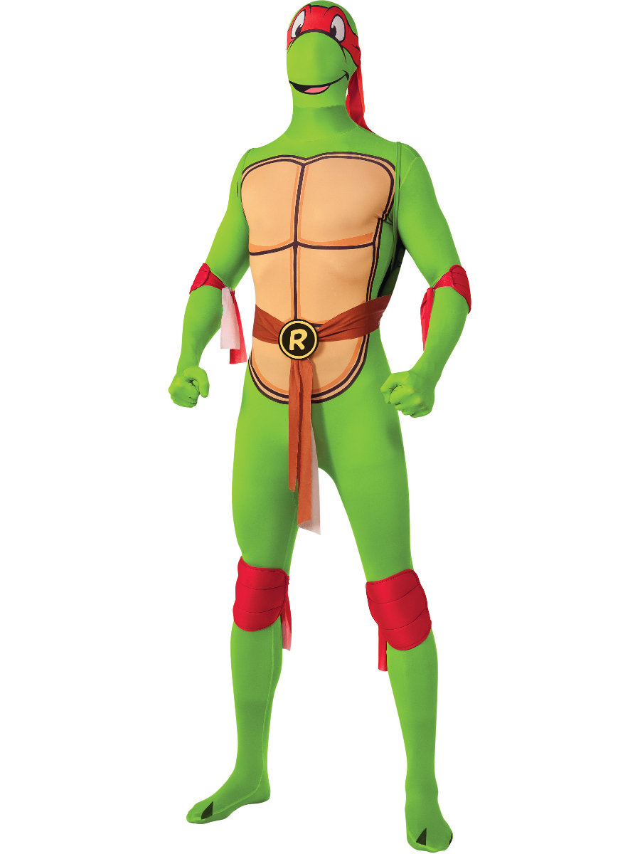 Mens Teenage Mutant Ninja Turtles Raphael 2nd Skin Full