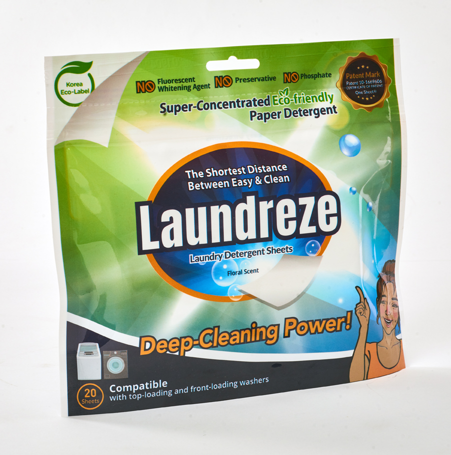 Laundreze Ecofriendly Laundry Detergent Sheets (20 Sheets)