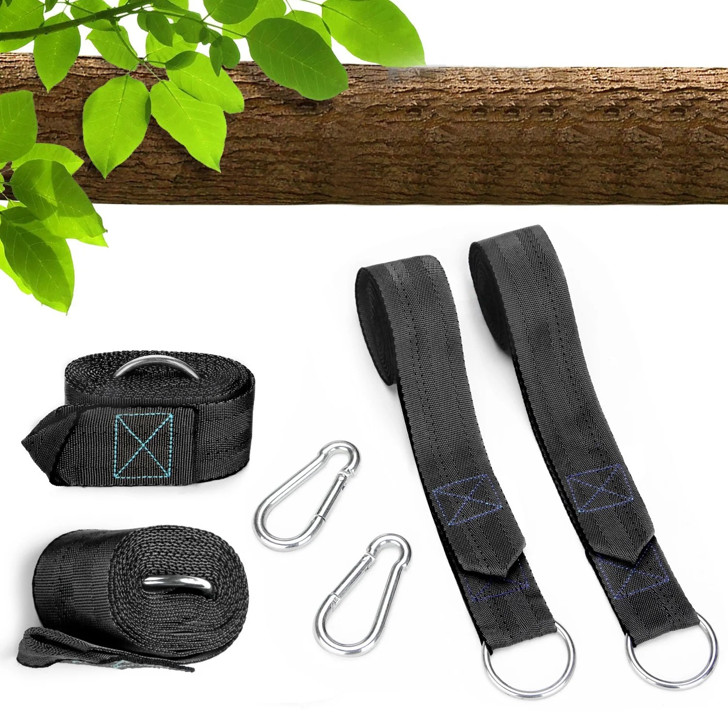 WADEO Tree Swing Hanging Straps (Set of 2), NonStretch