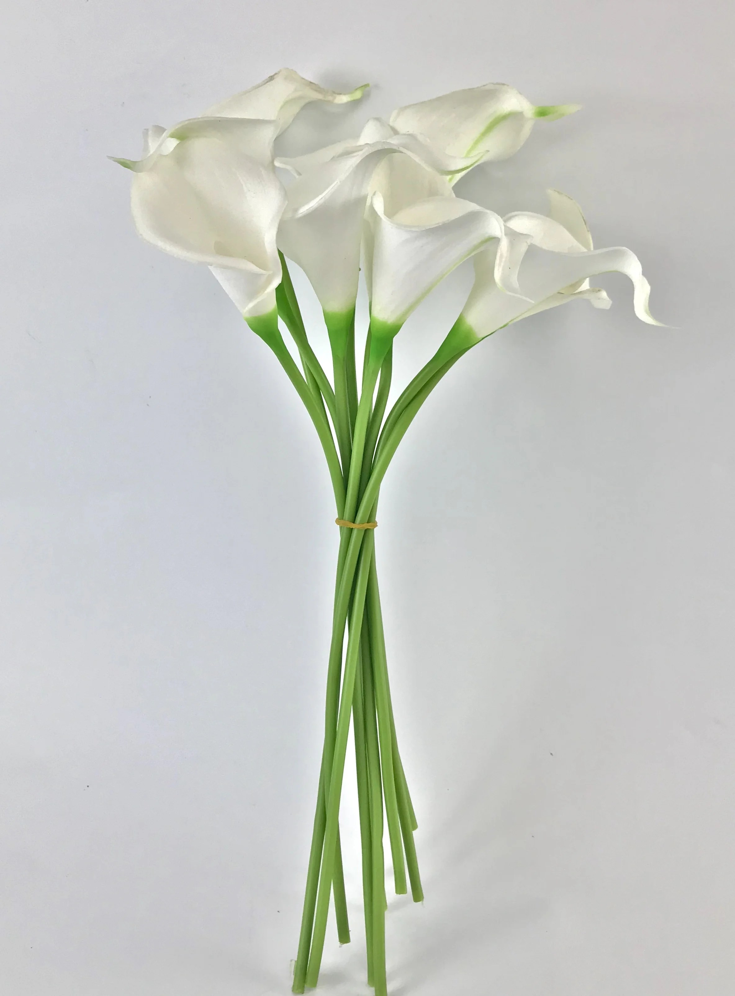10pc set Real Touch Calla Lily Feels just like Real (Natural White