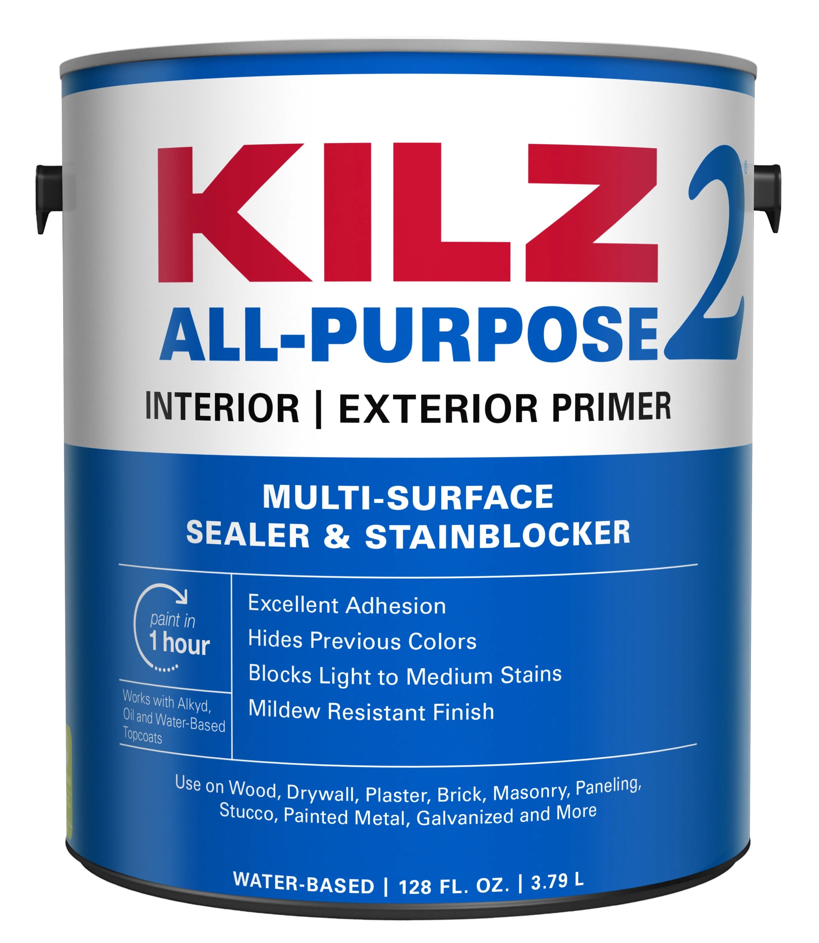 KILZ 2 Interior/Exterior MultiSurface Primer, Sealer