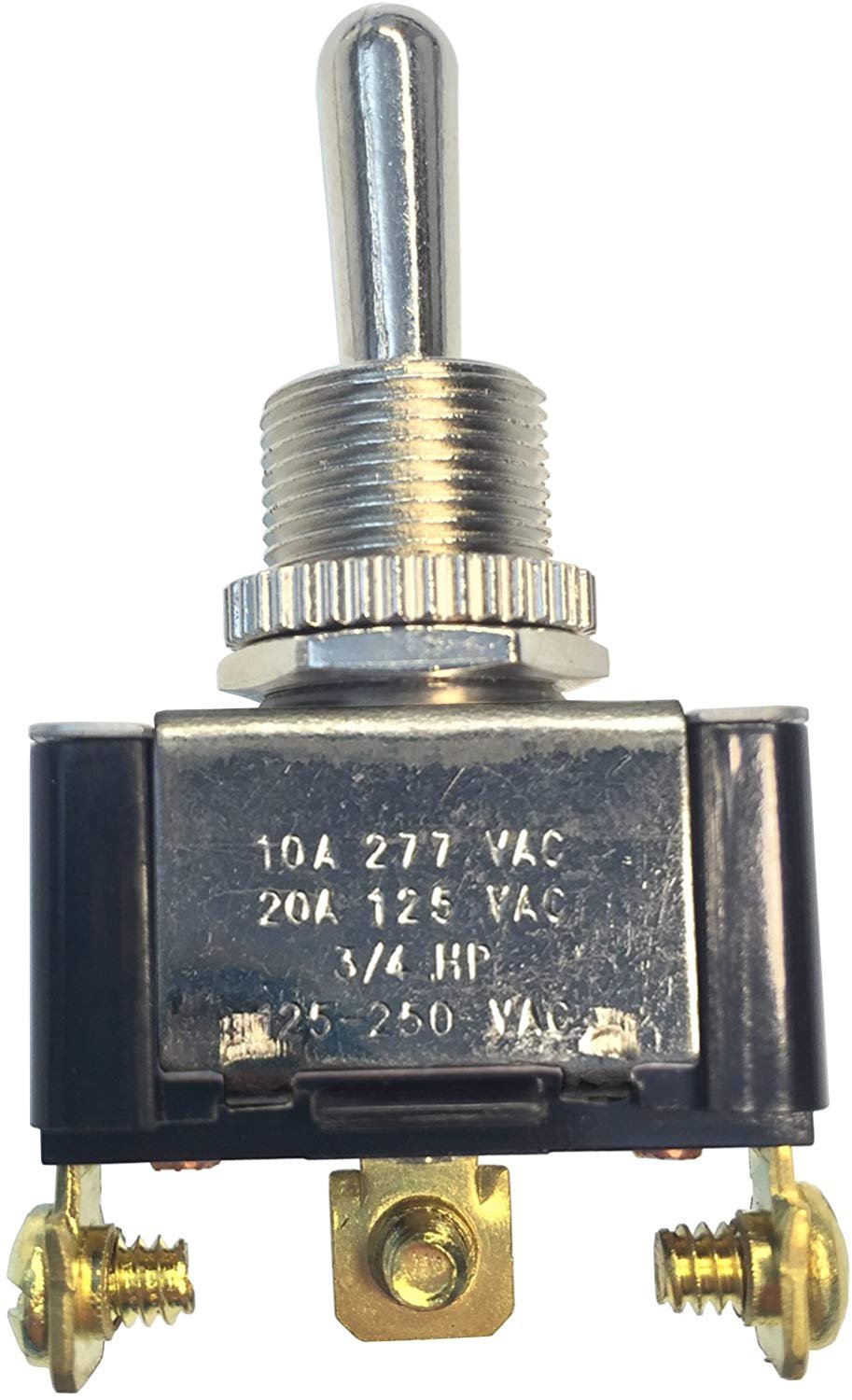 GARDNER BENDER GSW-117 Toggle Switch,SPDT,20A,125VAC,On/Off/On