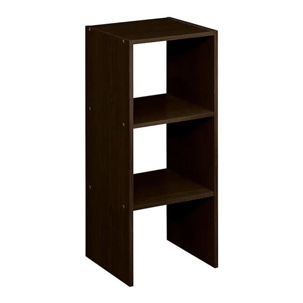 ClosetMaid Decorative Home Stackable 2Cube Organizer Storage, Espresso