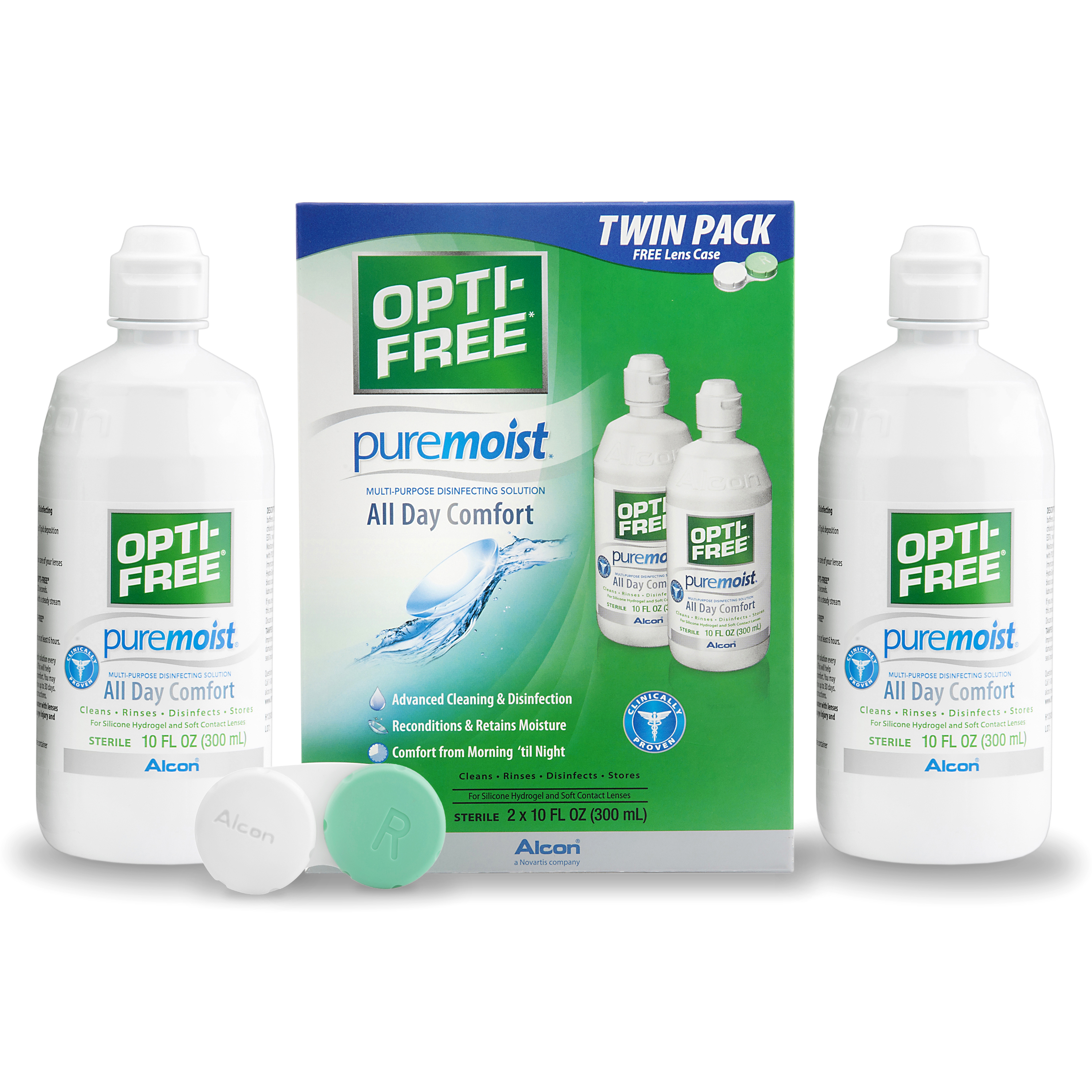 OPTIFREE Puremoist Multipurpose Contact Lens Disinfecting