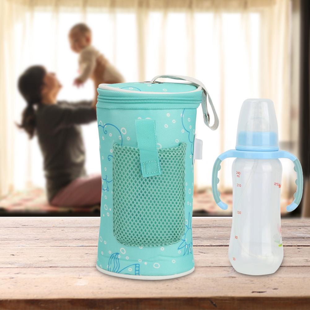 Mgaxyff Insulated Bag,USB Baby Bottle Warmer Heater Insulated Bag
