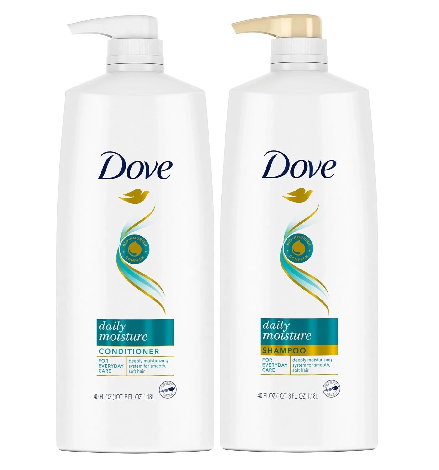 Dove Nutritive Solutions Daily Moisture, Shampoo and Conditioner Set