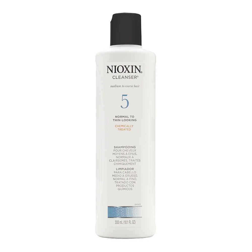 4.7 out of 5 stars 10,494 ratings. Nioxin Cleanser Shampoo Medium to Coarse Hair 5 Normal to ...
