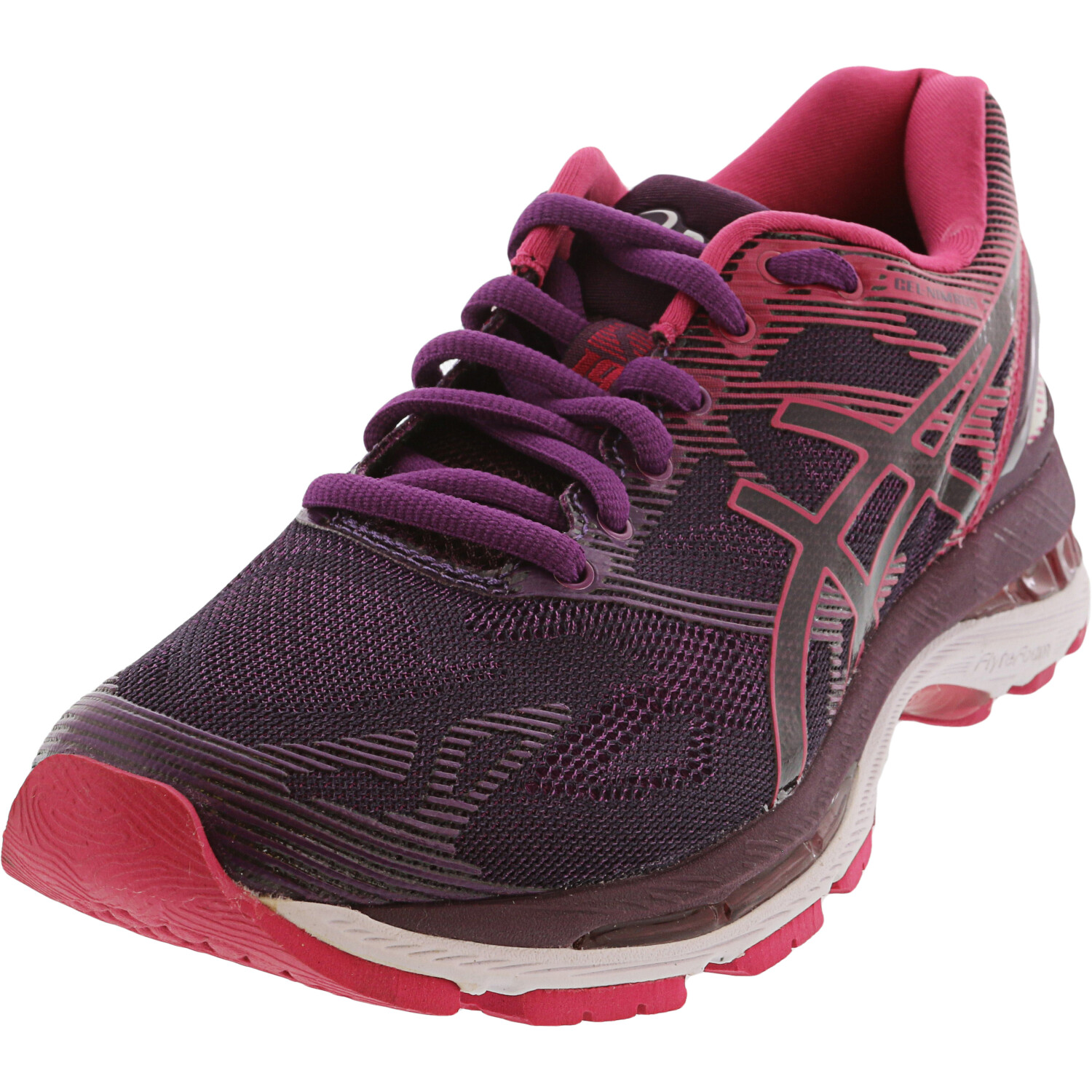ASICS Asics Women's GelNimbus 19 Black / Cosmo Pink Winter Bloom