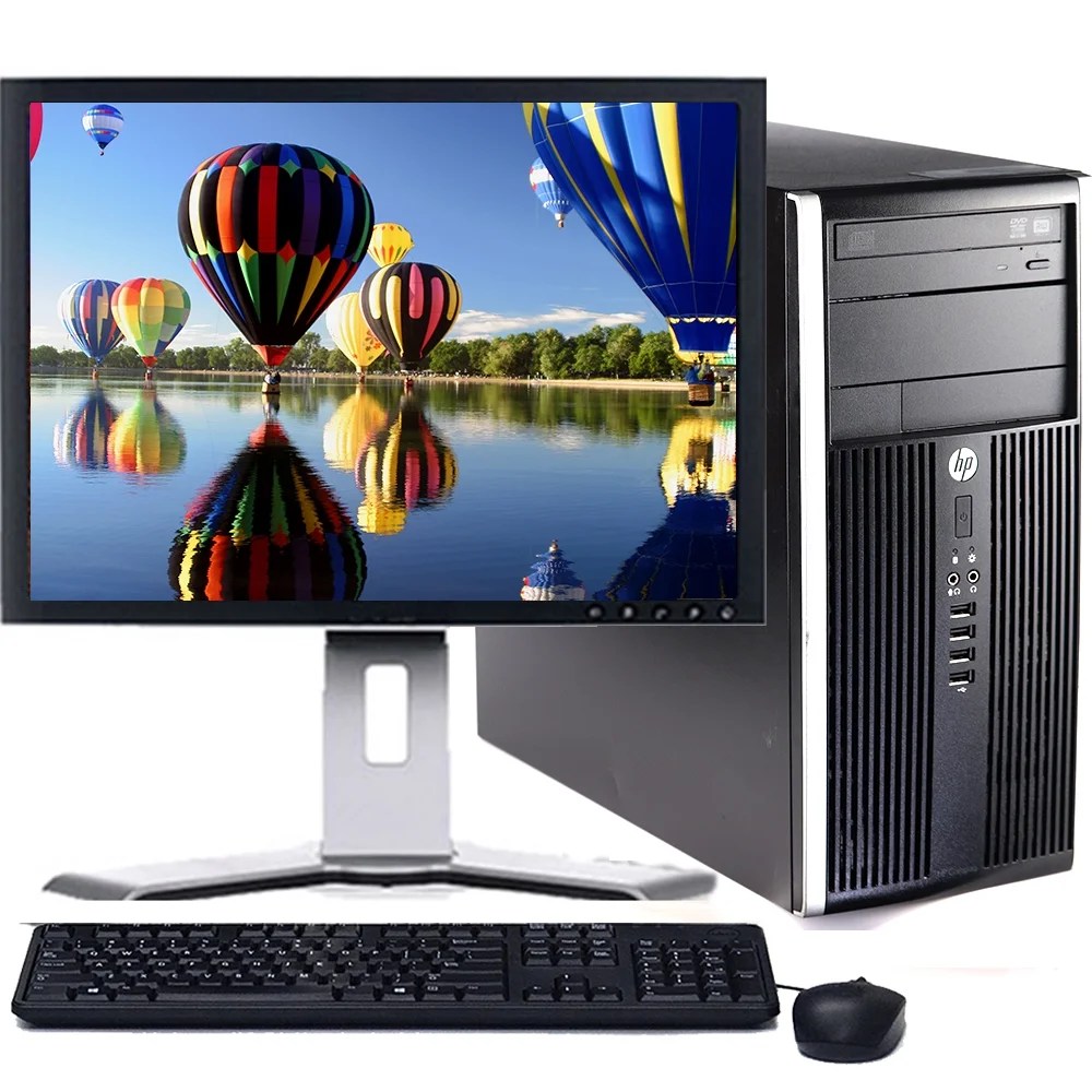 Restored HP Desktop Computer Tower Windows 10 Intel Core i3 Processor