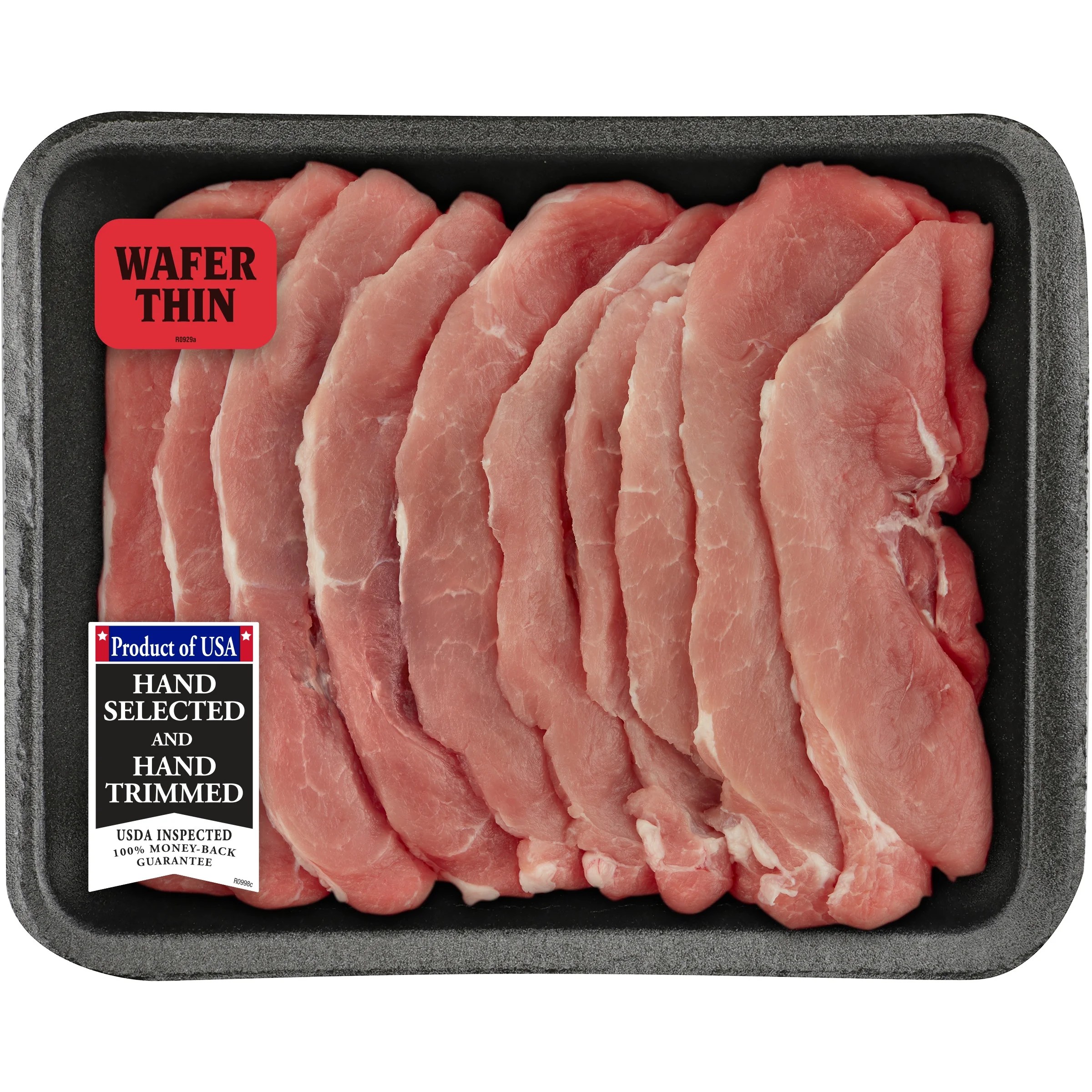 With a thicker cut of meat, you would need to put the. Pork Sirloin Chops Thin Boneless, 1.0 - 2.1 lb - Walmart ...