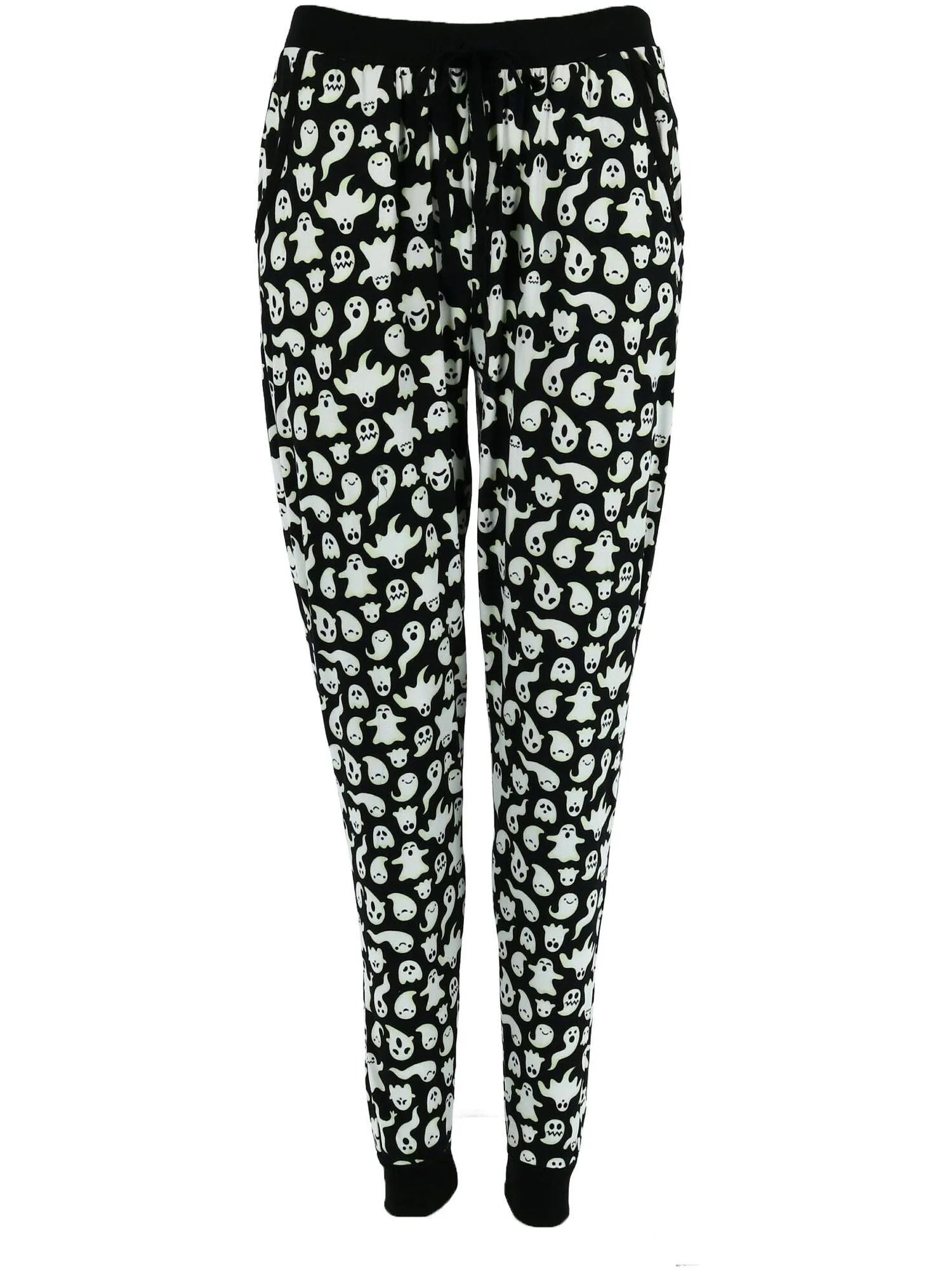 Pillow Talk Halloween Print Pajama Pants (Women's Plus Size)
