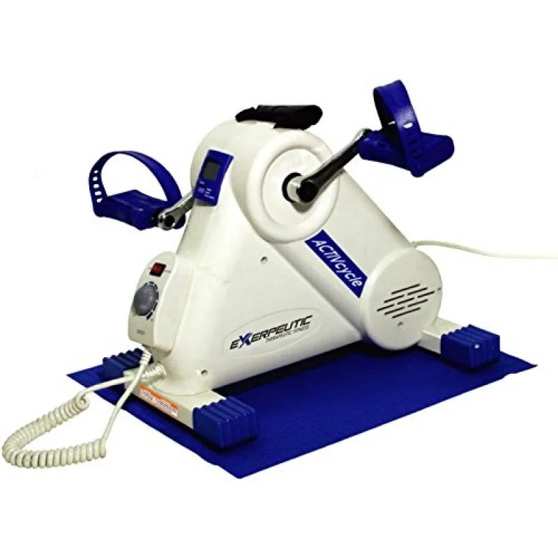 Exerpeutic Motorized Leg and Arm Exercise Bike with Bonus Mat