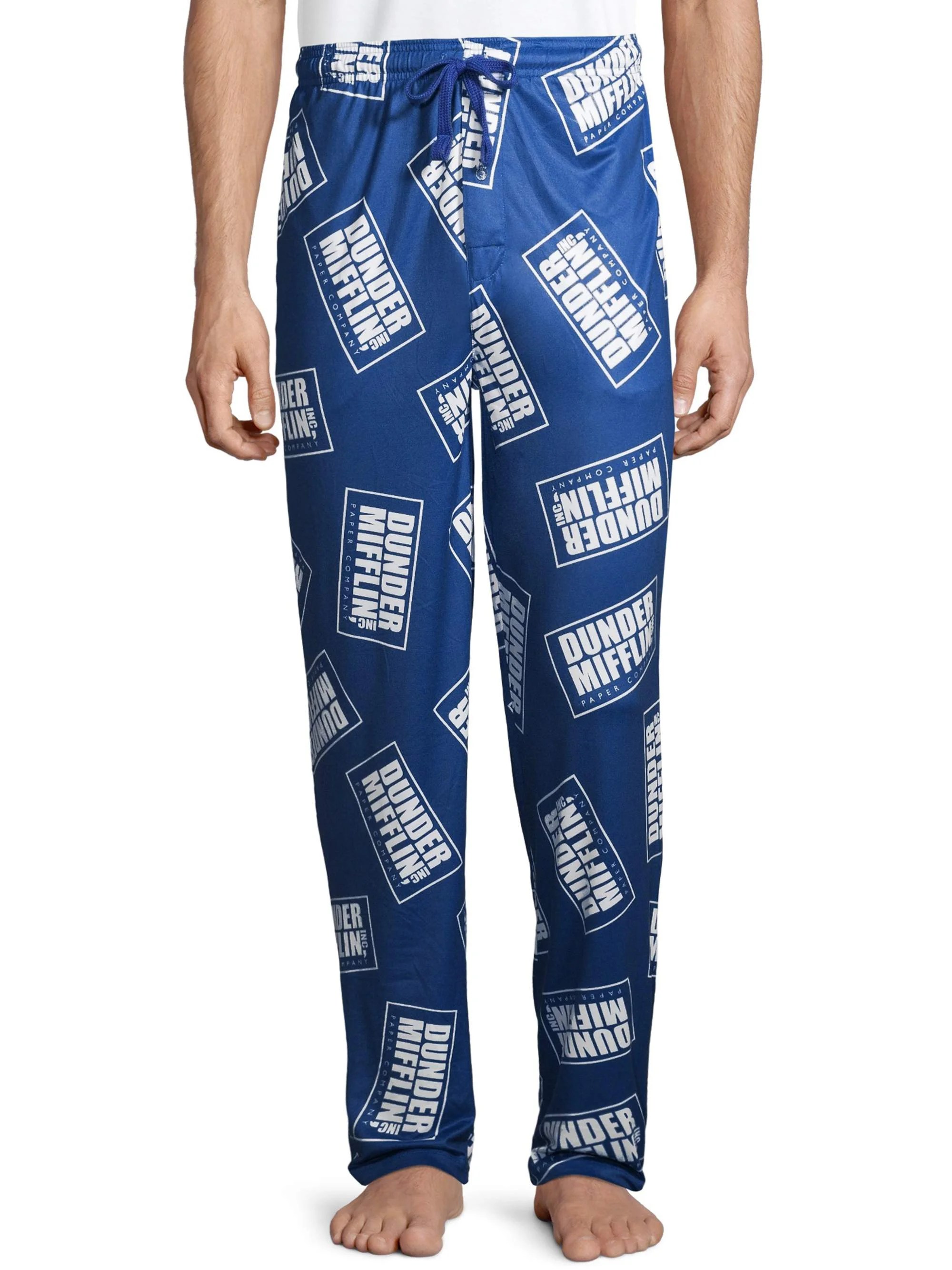The Office The Office Men's Dunder Mifflin Allover Print Pajama Pant