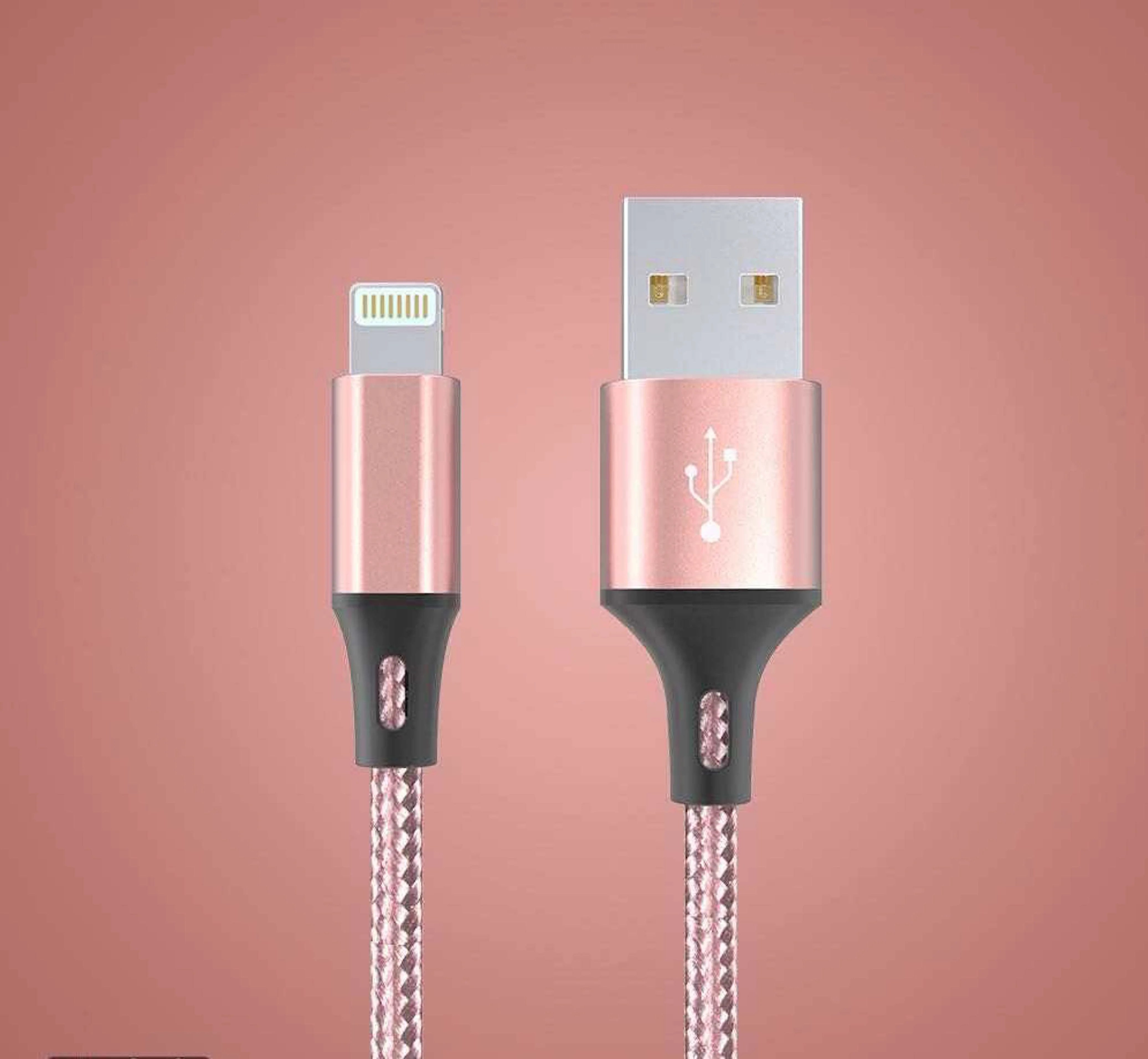 iPhone Charger Cable, 2Pack 3FT Nylon Braided Lightning Charger Cable