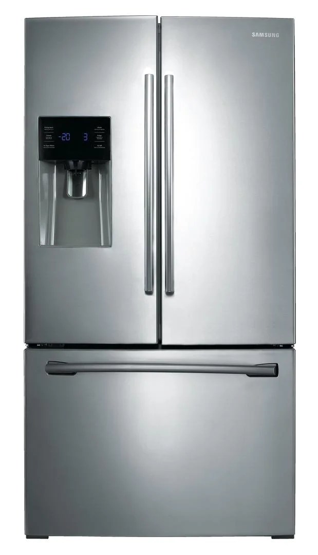 SAMSUNG 25 cu. ft. French Door with External Water & Ice Dispenser