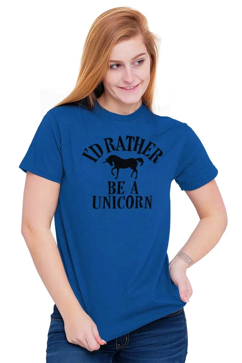 Brisco Brands Animal Unicorn Ladies TShirts Tees T For Women Id
