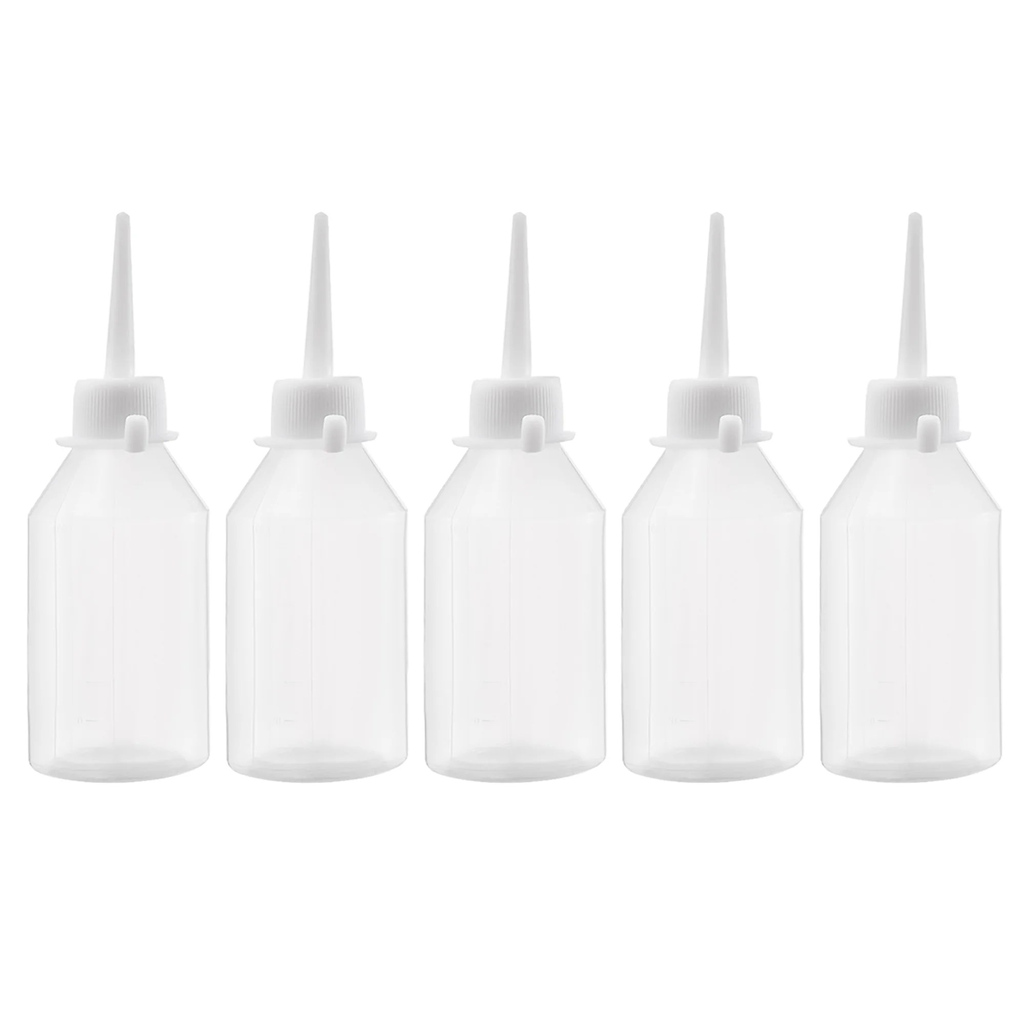 Glue Bottle 100ml/3.4oz PU Squeeze Wash Bottles for DIY Label Tattoo