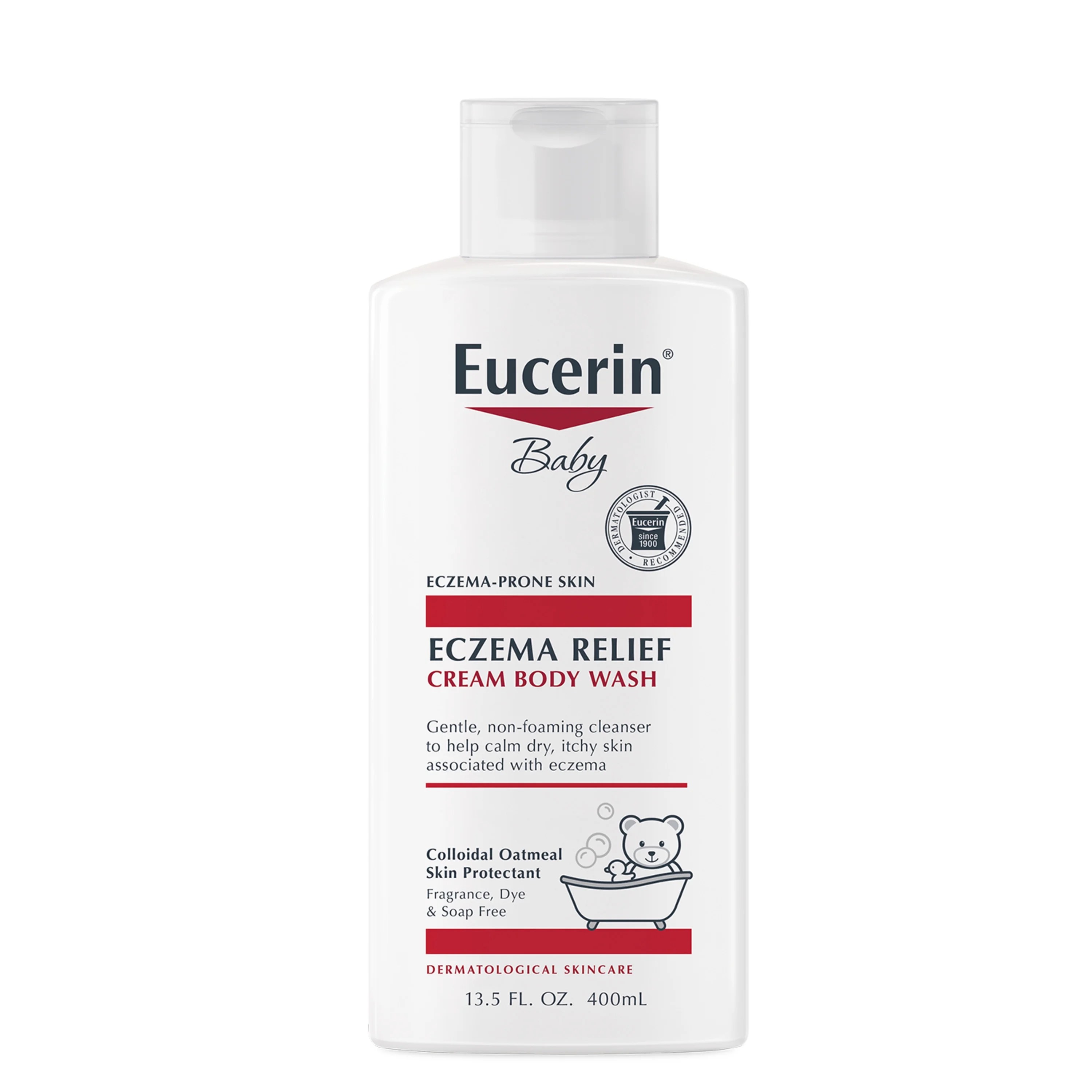 Eucerin Baby Eczema Relief Cream Body Wash, 13.5 fl. oz.