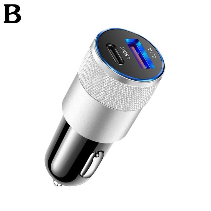 USB C Fast Car Charger Adapter For iPhone 13/12/11 X/XS Max Pro J5F0