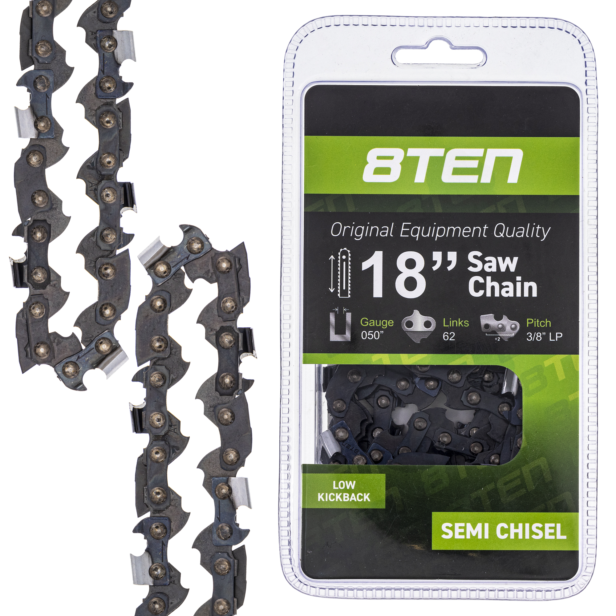 8TEN Chainsaw Chain For Poulan 230 Wildthing Woodshark Jonsered