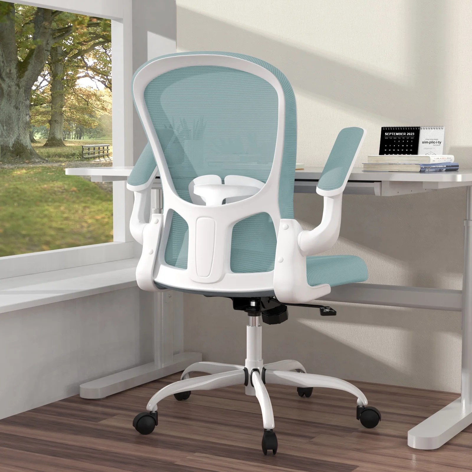 Silybon Ergonomic Office Chair, Comfort Swivel Home Office Task Chair